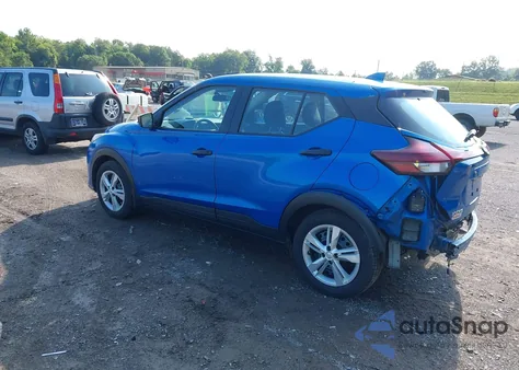 2021 Nissan Kicks S Xtronic Cvt z USA, uszkodzony, nr VIN 3N1CP5BV7ML541315